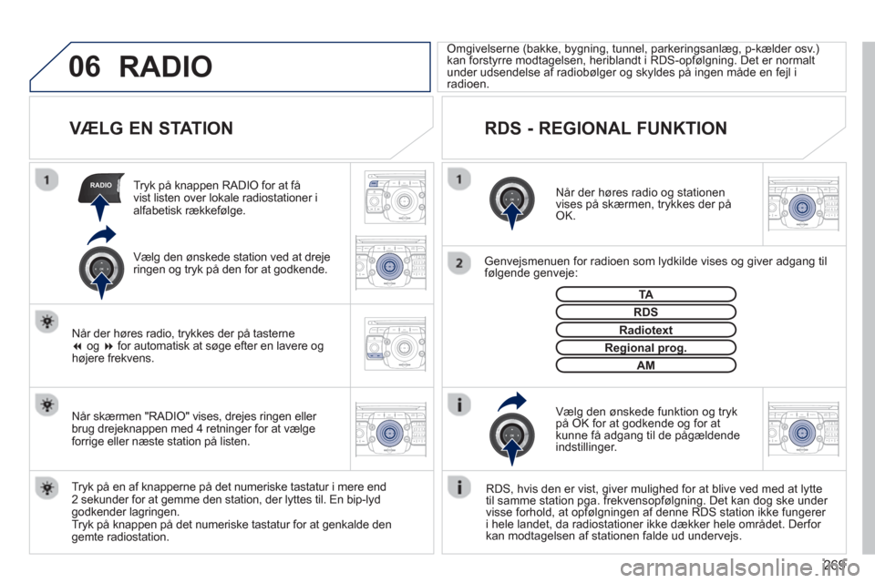 Peugeot 308 SW BL 2013 Instruktionsbog (in Danish) 269
06
RADIO
2ABC3DEF5JKL4GHI6MNO8TUV7PQRS9WXYZ0*#
1RADIO MEDIANAV ESC TRAFFIC
SETUPADDR
BOOK
2ABC3DEF5JKL4GHI6MNO8TUV7PQRS9WXYZ0*#
1RADIO MEDIANAV ESC TRAFFIC
SETUPADDR
BOOK
2ABC3DEF5JKL4GHI6MNO8TUV7 Peugeot 308 SW BL 2013 Instruktionsbog (in Danish) 269
06
RADIO
2ABC3DEF5JKL4GHI6MNO8TUV7PQRS9WXYZ0*#
1RADIO MEDIANAV ESC TRAFFIC
SETUPADDR
BOOK
2ABC3DEF5JKL4GHI6MNO8TUV7PQRS9WXYZ0*#
1RADIO MEDIANAV ESC TRAFFIC
SETUPADDR
BOOK
2ABC3DEF5JKL4GHI6MNO8TUV7