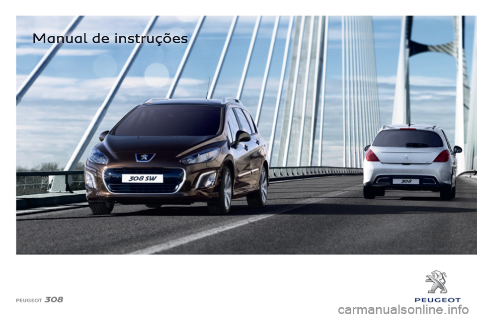 Peugeot 308 SW BL 2013  Manual do proprietário (in Portuguese) 