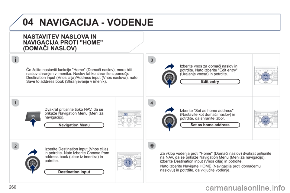 Peugeot 308 SW BL 2013  Priročnik za lastnika (in Slovenian) 260
04
NAV2ABC3DEF5JKL4GHI6MNO8TUV7PQRS9WXYZ0*#
1RADIO MEDIANAV ESC TRAFFIC
SETUPADDR
BOOK
2ABC3DEF5JKL4GHI6MNO8TUV7PQRS9WXYZ0*#
1RADIO MEDIANAV ESC TRAFFIC
SETUPADDR
BOOK
2ABC3DEF5JKL4GHI6MNO8TUV7PQR