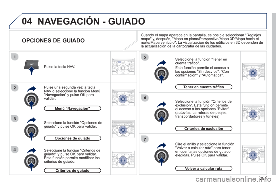 Peugeot 308 SW BL 2012.5 Manual del propietario (in Spanish) 261
04
NAV2ABC3DEF5JKL4GHI6MNO8TUV7PQRS9WXYZ0*#
1RADIO MEDIANAV ESC TRAFFIC
SETUPADDR
BOOK
2ABC3DEF5JKL4GHI6MNO8TUV7PQRS9WXYZ0*#
1RADIO MEDIANAV ESC TRAFFIC
SETUPADDR
BOOK
2ABC3DEF5JKL4GHI6MNO8TUV7PQR Peugeot 308 SW BL 2012.5 Manual del propietario (in Spanish) 261
04
NAV2ABC3DEF5JKL4GHI6MNO8TUV7PQRS9WXYZ0*#
1RADIO MEDIANAV ESC TRAFFIC
SETUPADDR
BOOK
2ABC3DEF5JKL4GHI6MNO8TUV7PQRS9WXYZ0*#
1RADIO MEDIANAV ESC TRAFFIC
SETUPADDR
BOOK
2ABC3DEF5JKL4GHI6MNO8TUV7PQR