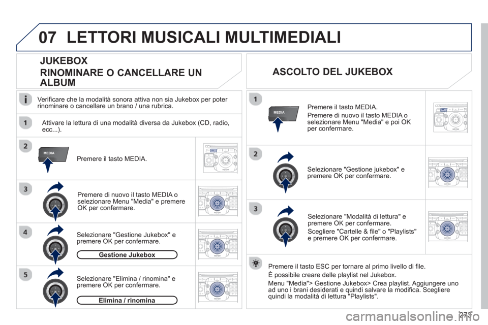 Peugeot 308 SW BL 2012.5 Manuale del proprietario (in Italian) 273
07
MEDIA
MEDIA
2ABC3DEF5JKL4GHI6MNO8TUV7PQRS9WXYZ0*#
1RADIO MEDIANAV ESC TRAFFIC
SETUPADDR
BOOK
2ABC3DEF5JKL4GHI6MNO8TUV7PQRS9WXYZ0*#
1RADIO MEDIANAV ESC TRAFFIC
SETUPADDR
BOOK
2ABC3DEF5JKL4GHI6MN Peugeot 308 SW BL 2012.5 Manuale del proprietario (in Italian) 273
07
MEDIA
MEDIA
2ABC3DEF5JKL4GHI6MNO8TUV7PQRS9WXYZ0*#
1RADIO MEDIANAV ESC TRAFFIC
SETUPADDR
BOOK
2ABC3DEF5JKL4GHI6MNO8TUV7PQRS9WXYZ0*#
1RADIO MEDIANAV ESC TRAFFIC
SETUPADDR
BOOK
2ABC3DEF5JKL4GHI6MN