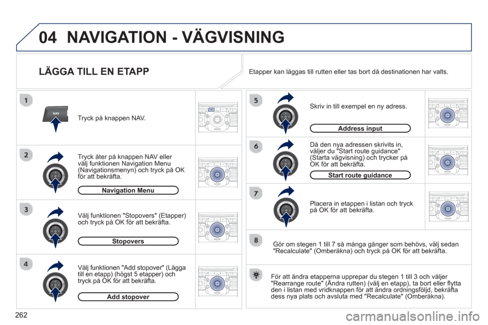 Peugeot 308 SW BL 2012.5 Ägarmanual (in Swedish) 262
04
NAV2ABC3DEF5JKL4GHI6MNO8TUV7PQRS9WXYZ0*#
1RADIO MEDIANAV ESC TRAFFIC
SETUPADDR
BOOK
2ABC3DEF5JKL4GHI6MNO8TUV7PQRS9WXYZ0*#
1RADIO MEDIANAV ESC TRAFFIC
SETUPADDR
BOOK
2ABC3DEF5JKL4GHI6MNO8TUV7PQR Peugeot 308 SW BL 2012.5 Ägarmanual (in Swedish) 262
04
NAV2ABC3DEF5JKL4GHI6MNO8TUV7PQRS9WXYZ0*#
1RADIO MEDIANAV ESC TRAFFIC
SETUPADDR
BOOK
2ABC3DEF5JKL4GHI6MNO8TUV7PQRS9WXYZ0*#
1RADIO MEDIANAV ESC TRAFFIC
SETUPADDR
BOOK
2ABC3DEF5JKL4GHI6MNO8TUV7PQR