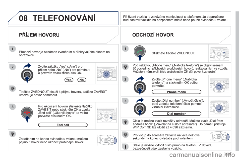 Peugeot 308 SW BL 2012.5  Návod k obsluze (in Czech) 279
08
2ABC3DEF5JKL4GHI6MNO8TUV7PQRS9WXYZ0*#
1RADIO MEDIANAV ESC TRAFFIC
SETUPADDR
BOOK
2ABC3DEF5JKL4GHI6MNO8TUV7PQRS9WXYZ0*#
1RADIO MEDIANAV ESC TRAFFIC
SETUPADDR
BOOK
2ABC3DEF5JKL4GHI6MNO8TUV7PQRS9W
