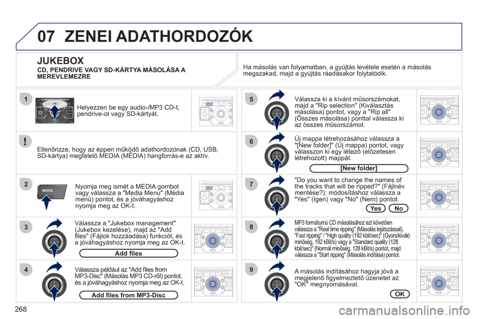 Peugeot 308 SW BL 2011 Kezelési útmutató (in Hungarian) 268
07
3
42ABC3DEF5JKL4GHI6MNO8TUV7PQRS9WXYZ0*#
1RADIO MEDIANAV ESC TRAFFIC
SETUPADDR
BOOK
2ABC3DEF5JKL4GHI6MNO8TUV7PQRS9WXYZ0*#
1RADIO MEDIANAV ESC TRAFFIC
SETUPADDR
BOOK
2ABC3DEF5JKL4GHI6MNO8TUV7PQR Peugeot 308 SW BL 2011 Kezelési útmutató (in Hungarian) 268
07
3
42ABC3DEF5JKL4GHI6MNO8TUV7PQRS9WXYZ0*#
1RADIO MEDIANAV ESC TRAFFIC
SETUPADDR
BOOK
2ABC3DEF5JKL4GHI6MNO8TUV7PQRS9WXYZ0*#
1RADIO MEDIANAV ESC TRAFFIC
SETUPADDR
BOOK
2ABC3DEF5JKL4GHI6MNO8TUV7PQR