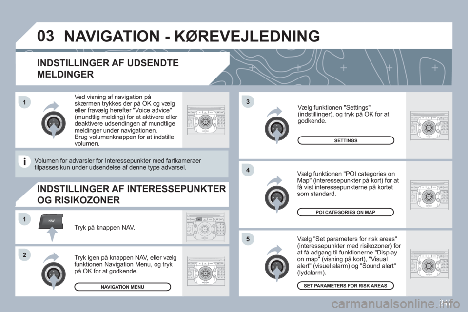 Peugeot 308 SW BL 2010.5 Instruktionsbog (in Danish) 247
03
5
3
4
NAV1
2
ABCDEF5JKL4GHI68TUV7PQRS90*#
RADIOMEDIANAVESCTRAFFICSETUPADDRBOOK
2ABC3DEF5JKL4GHI6MNO8TUV7PQRS9WXYZ0*#
1RADIOMEDIANAVESCTRAFFICSETUPADDRBOOK
2ABC3DEF5JKL4GHI6MNO8TUV7PQRS9WXYZ0*#
Peugeot 308 SW BL 2010.5 Instruktionsbog (in Danish) 247
03
5
3
4
NAV1
2
ABCDEF5JKL4GHI68TUV7PQRS90*#
RADIOMEDIANAVESCTRAFFICSETUPADDRBOOK
2ABC3DEF5JKL4GHI6MNO8TUV7PQRS9WXYZ0*#
1RADIOMEDIANAVESCTRAFFICSETUPADDRBOOK
2ABC3DEF5JKL4GHI6MNO8TUV7PQRS9WXYZ0*#