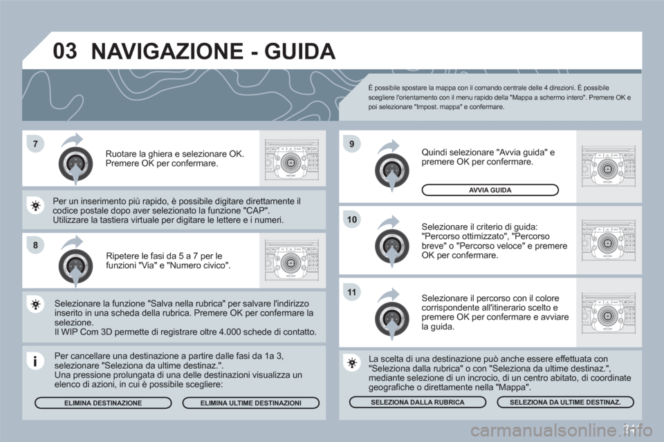 Peugeot 308 SW BL 2010.5 Manuale del proprietario (in Italian) 241
7
8
10
9
2ABC3DEF5JKL4GHI6MNO8TUV7PQRS9WXYZ0*#
1RADIOMEDIANAVESCTRAFFICSETUPADDRBOOK
2ABC3DEF5JKL4GHI6MNO8TUV7PQRS9WXYZ0*#
1RADIOMEDIANAVESCTRAFFICSETUPADDRBOOK
2ABC3DEF5JKL4GHI6MNO8TUV7PQRS9WXYZ0 Peugeot 308 SW BL 2010.5 Manuale del proprietario (in Italian) 241
7
8
10
9
2ABC3DEF5JKL4GHI6MNO8TUV7PQRS9WXYZ0*#
1RADIOMEDIANAVESCTRAFFICSETUPADDRBOOK
2ABC3DEF5JKL4GHI6MNO8TUV7PQRS9WXYZ0*#
1RADIOMEDIANAVESCTRAFFICSETUPADDRBOOK
2ABC3DEF5JKL4GHI6MNO8TUV7PQRS9WXYZ0