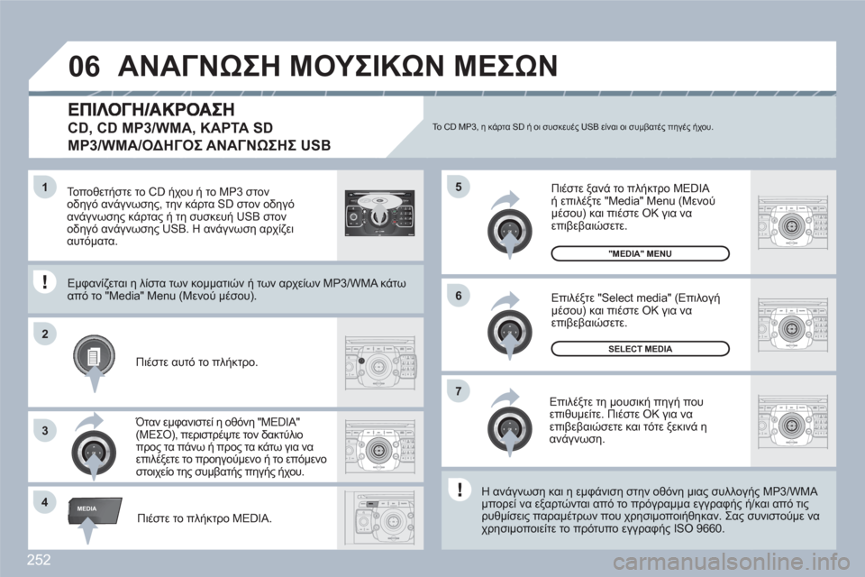 Peugeot 308 SW BL 2010.5  Εγχειρίδιο χρήσης (in Greek) 252
4
5
6
RADIONAVESCTRAFFICADDRBOOKMEDIAMEDIA
2
7
3
1
2ABC3DEF5JKL4GHI6MNO8TUV7PQRS9WXYZ0*#
1RADIOMEDIANAVESCTRAFFICSETUPADDRBOOK
2ABC3DEF5JKL4GHI6MNO8TUV7PQRS9WXYZ0*#
1RADIOMEDIANAVESCTRAFFICSETUPAD