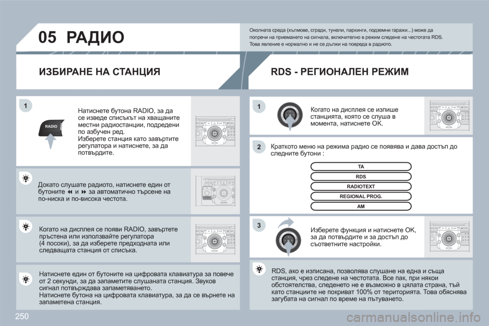 Peugeot 308 SW BL 2010.5 Ръководство за експлоатация (in Bulgarian) 250
RADIO
11
2
3
05
2ABC3DEF5JKL4GHI6MNO8TUV7PQRS9WXYZ0*#
1RADIOMEDIANAVESCTRAFFICSETUPADDRBOOK
RADIOMEDIANAVESCTRAFFICADDRBOOK
2ABC3DEF5JKL4GHI6MNO8TUV7PQRS9WXYZ0*#
1RADIOMEDIANAVESCTRAFFICSETUPADDRB Peugeot 308 SW BL 2010.5 Ръководство за експлоатация (in Bulgarian) 250
RADIO
11
2
3
05
2ABC3DEF5JKL4GHI6MNO8TUV7PQRS9WXYZ0*#
1RADIOMEDIANAVESCTRAFFICSETUPADDRBOOK
RADIOMEDIANAVESCTRAFFICADDRBOOK
2ABC3DEF5JKL4GHI6MNO8TUV7PQRS9WXYZ0*#
1RADIOMEDIANAVESCTRAFFICSETUPADDRB
