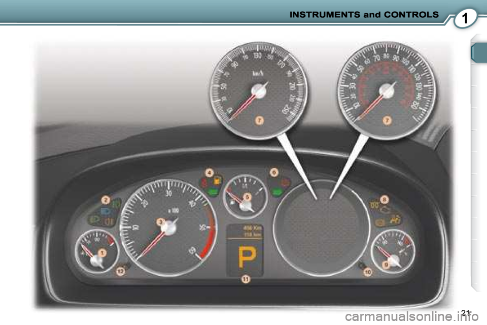 Peugeot 407 C 2008 User Guide 1
21    