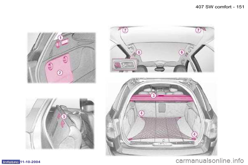 Peugeot 407 Dag 2004.5  Owners Manual �1�5�0 �-�1�5�1
�-�4�0�7� �S�W� �c�o�m�f�o�r�t
�1�1�-�1�0�-�2�0�0�4  