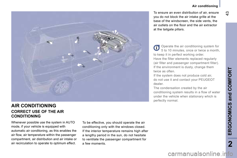 Peugeot 807 Dag 2007 Service Manual �T�o� �b�e� �e�f�f�e�c�t�i�v�e�,� �y�o�u� �s�h�o�u�l�d� �o�p�e�r�a�t�e� �t�h�e� �a�i�r�  
�c�o�n�d�i�t�i�o�n�i�n�g� �o�n�l�y� �w�i�t�h� �t�h�e� �w�i�n�d�o�w�s� �c�l�o�s�e�d�.
�I�f� �t�h�e� �i�n�t�e�r�