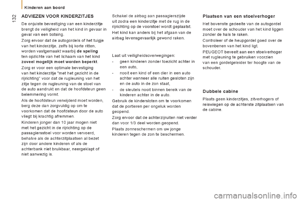 Peugeot Boxer 2014 Handleiding (in Dutch) Peugeot Boxer 2014 Handleiding (in Dutch)