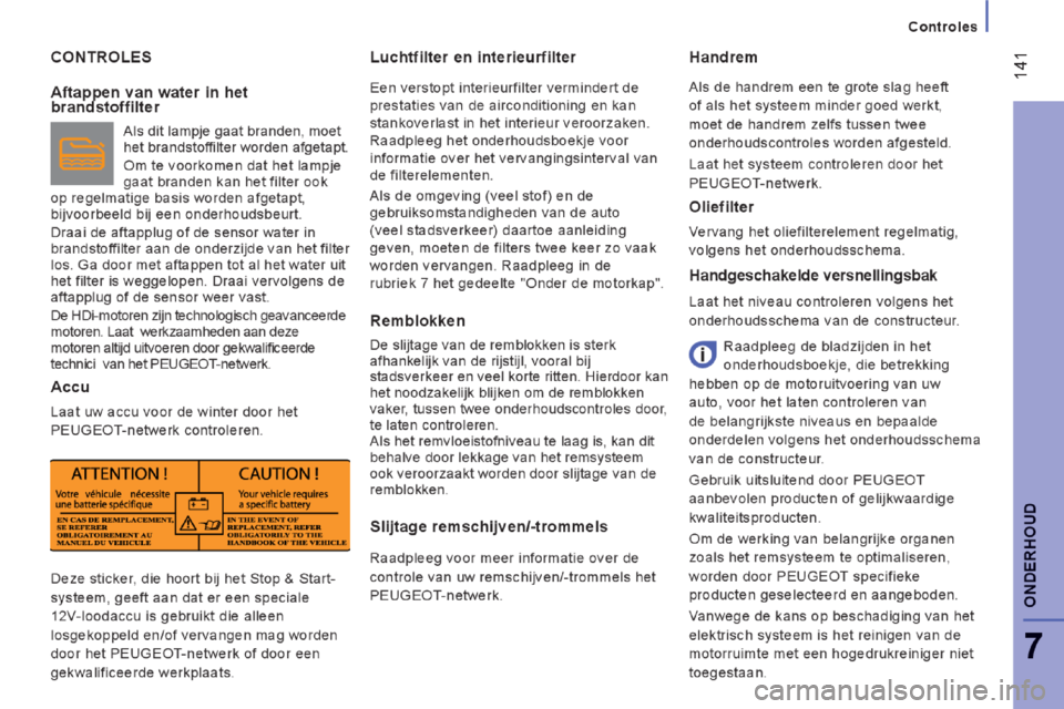 Peugeot Boxer 2014 Handleiding (in Dutch) Peugeot Boxer 2014 Handleiding (in Dutch)