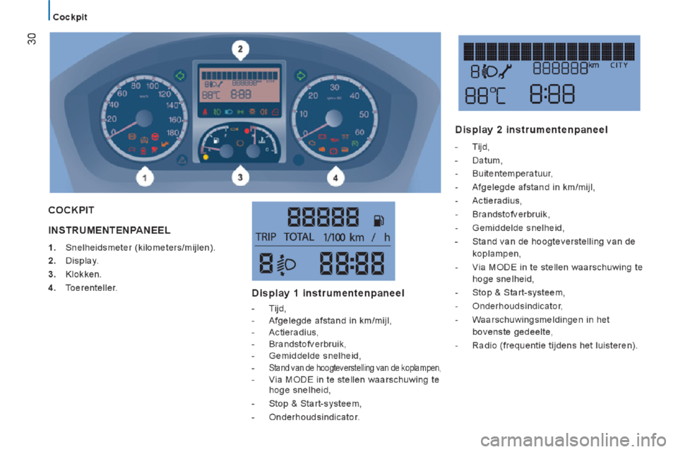 Peugeot Boxer 2014  Handleiding (in Dutch) 