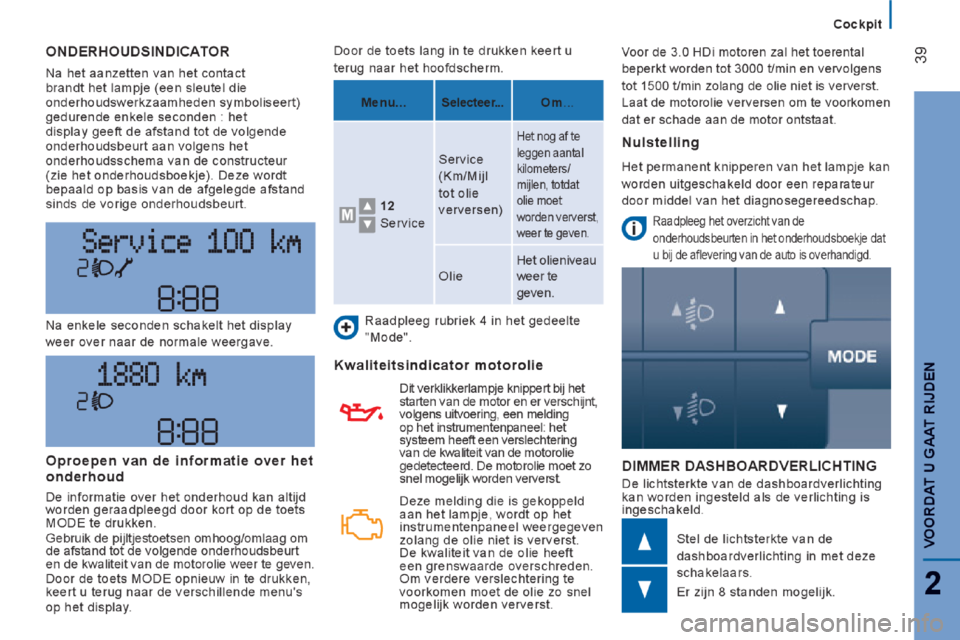 Peugeot Boxer 2014  Handleiding (in Dutch) 