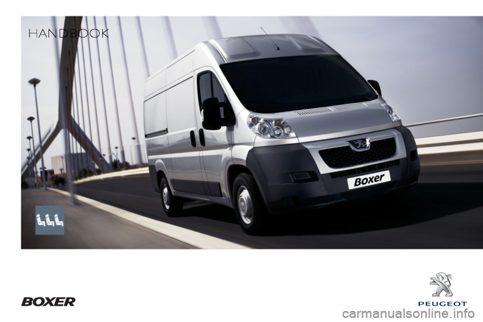 Peugeot Boxer 2013  Owners Manual - RHD (UK, Australia) 