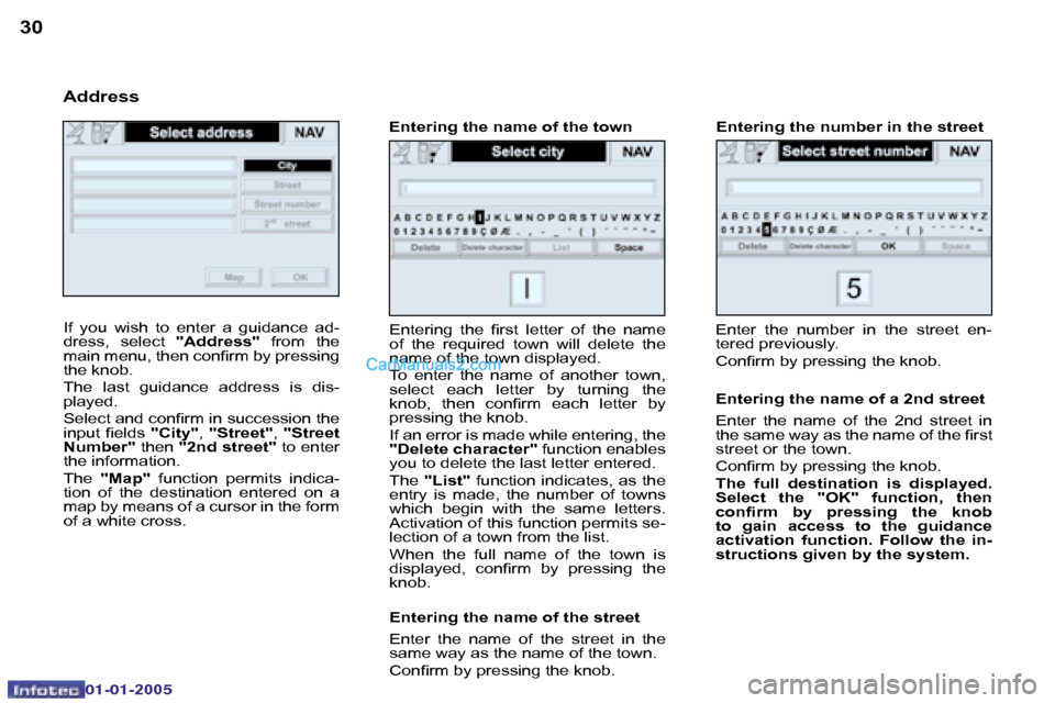 Peugeot Boxer 2005 Service Manual �3�0�3�1
�0�2�-�0�8�-�2�0�0�4
�E�n�t�e�r�  �t�h�e�  �n�u�m�b�e�r�  �i�n�  �t�h�e�  �s�t�r�e�e�t�  �e�n�- 
�t�e�r�e�d� �p�r�e�v�i�o�u�s�l�y�. 
�C�o�n�i�r�m� �b�y� �p�r�e�s�s�i�n�g� �t�h�e� �k�n�o�b�.�E