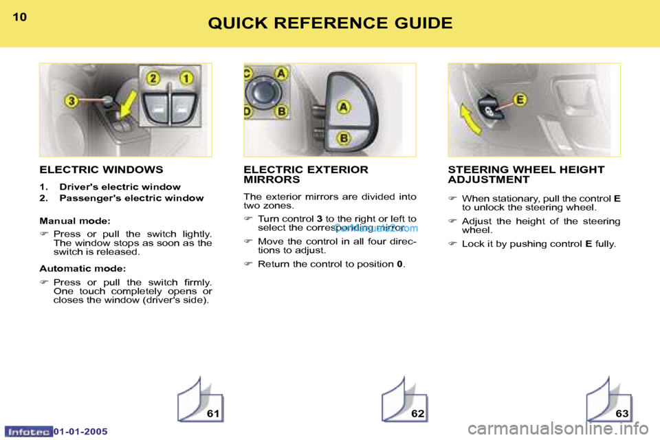 Peugeot Boxer 2005  Owners Manual �1�0
�0�1�-�0�1�-�2�0�0�5
�1�1
�0�1�-�0�1�-�2�0�0�5
�E�L�E�C�T�R�I�C� �W�I�N�D�O�W�S
�1�.�  �D�r�i�v�e�r��s� �e�l�e�c�t�r�i�c� �w�i�n�d�o�w 
�2�.�  �P�a�s�s�e�n�g�e�r��s� �e�l�e�c�t�r�i�c� �w�i�n�d�