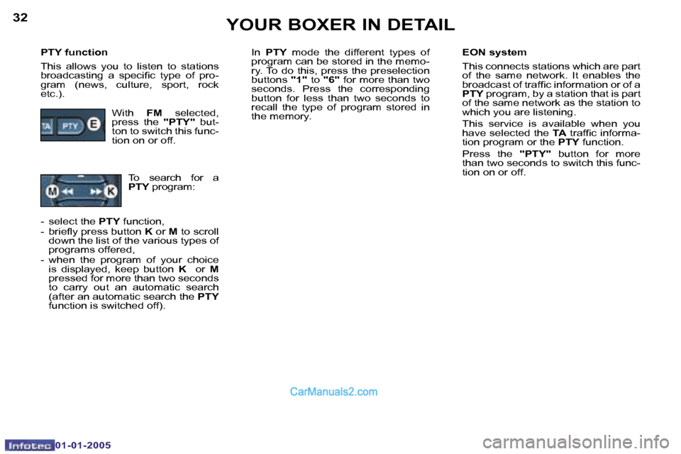 Peugeot Boxer 2005 Repair Manual �3�2
�0�1�-�0�1�-�2�0�0�5
�3�3
�0�1�-�0�1�-�2�0�0�5
�P�T�Y� �f�u�n�c�t�i�o�n 
�T�h�i�s�  �a�l�l�o�w�s�  �y�o�u�  �t�o�  �l�i�s�t�e�n�  �t�o�  �s�t�a�t�i�o�n�s�  
�b�r�o�a�d�c�a�s�t�i�n�g�  �a�  �s�p�e