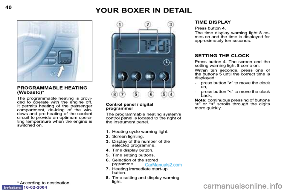 Peugeot Boxer 2004 Manual Online �1�6�-�0�2�-�2�0�0�4�1�6�-�0�2�-�2�0�0�4
�4�0�4�1
�P�R�O�G�R�A�M�M�A�B�L�E� �H�E�A�T�I�N�G�  
�(�W�e�b�a�s�t�o�)�*
�T�h�e�  �p�r�o�g�r�a�m�m�a�b�l�e�  �h�e�a�t�i�n�g� �i�s�  �p�r�o�v�i�-
�d�e�d�  �t�o