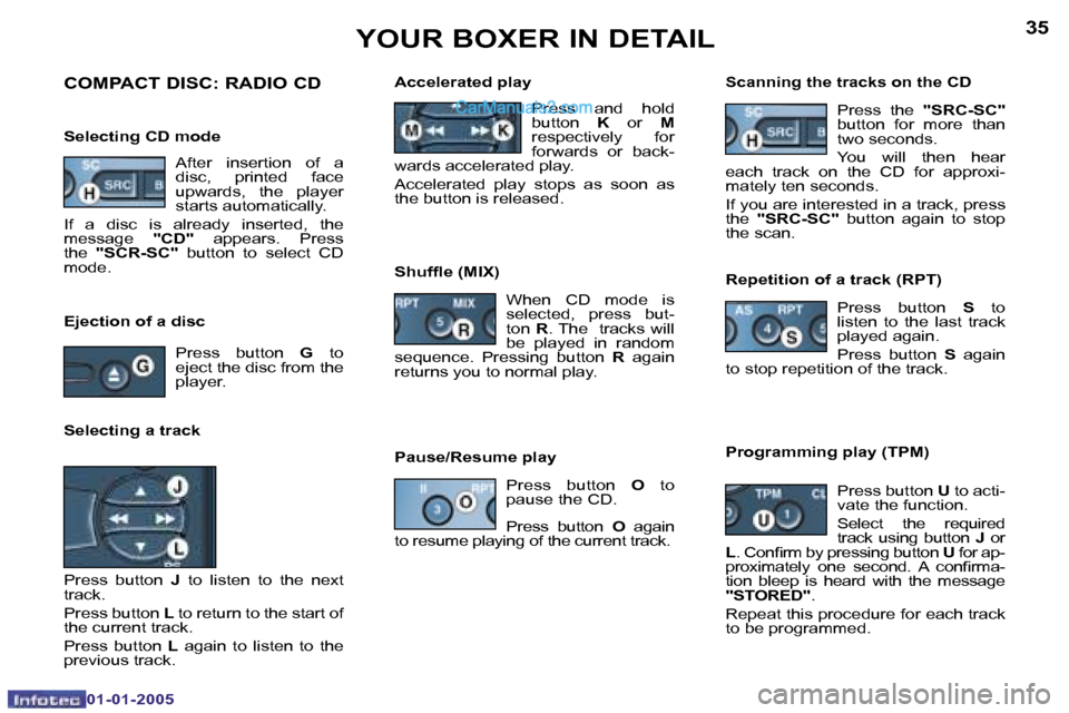 Peugeot Boxer Dag 2005 Manual PDF �3�4
�0�1�-�0�1�-�2�0�0�5
�3�5
�0�1�-�0�1�-�2�0�0�5
�C�O�M�P�A�C�T� �D�I�S�C�:� �R�A�D�I�O� �C�D
�S�e�l�e�c�t�i�n�g� �C�D� �m�o�d�e�A�f�t�e�r�  �i�n�s�e�r�t�i�o�n�  �o�f�  �a�  
�d�i�s�c�,�  �p�r�i�n�