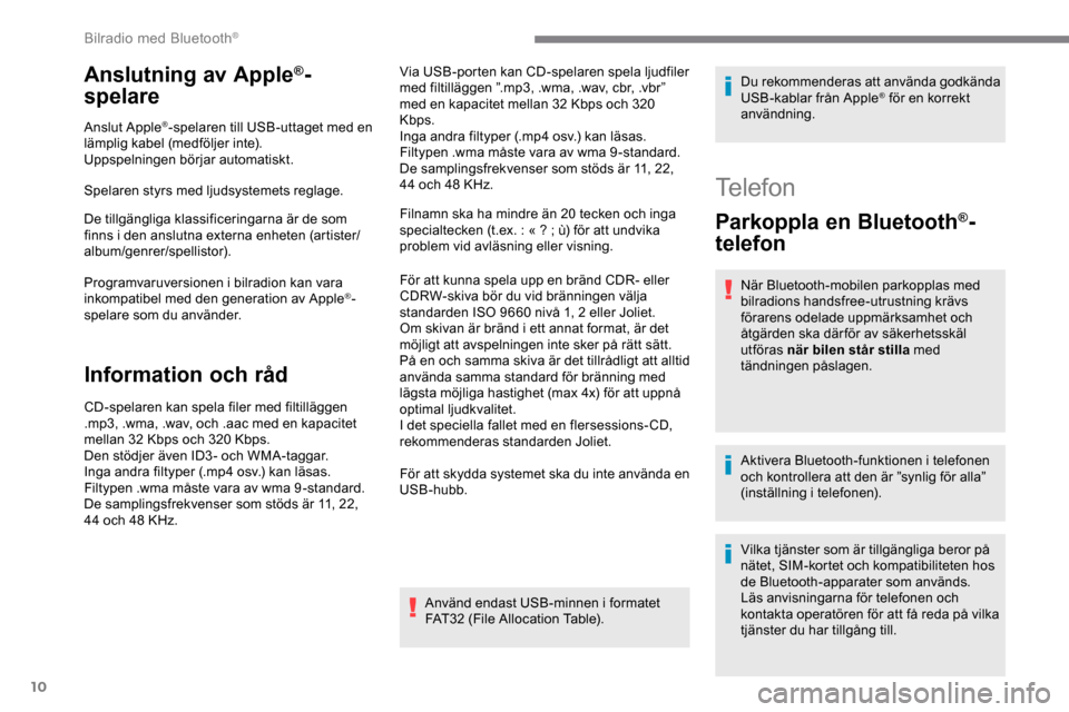 Peugeot Expert 2019 �garmanual (in Swedish) (324 Pages), Page 250 
