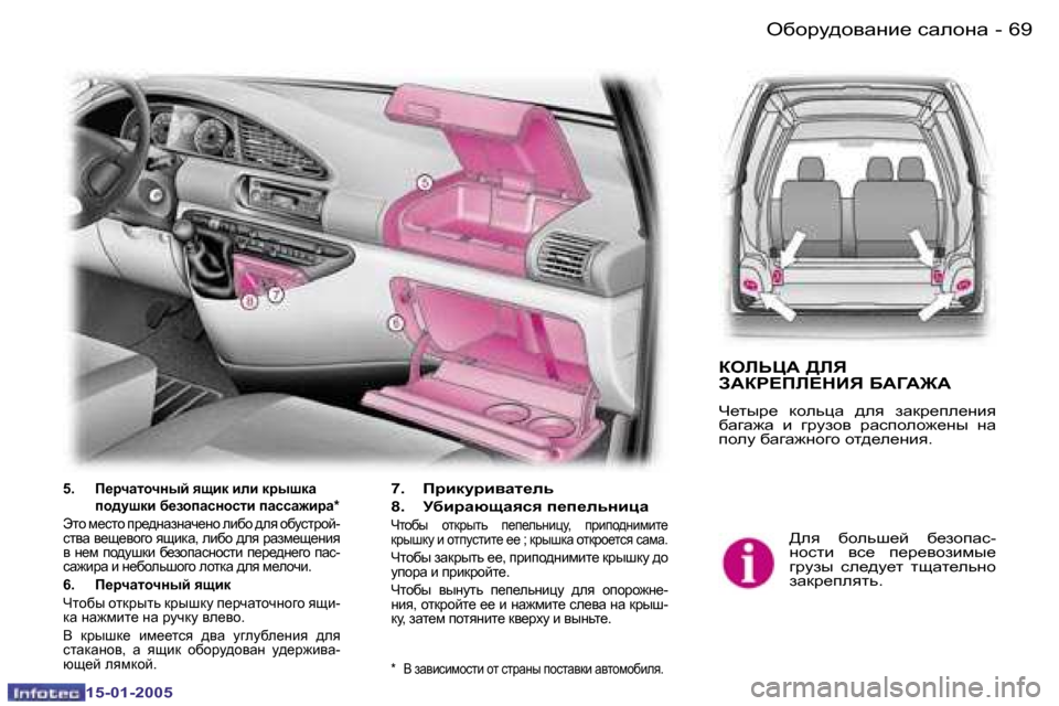 Peugeot Expert 2005  Инструкция по эксплуатации (in Russian) �6�8 �-
�1�5�-�0�1�-�2�0�0�5
�6�9
�-
�1�5�-�0�1�-�2�0�0�5
>ey�  [hevr_c�  [_ahiZk�- 
ghklb�  \k_�  i_j_\habfu_� 
]jmau�  ke_^m_l�  lsZl_evgh� 
