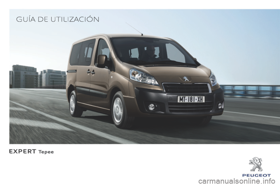 Peugeot Expert Tepee 2014  Manual del propietario (in Spanish) 