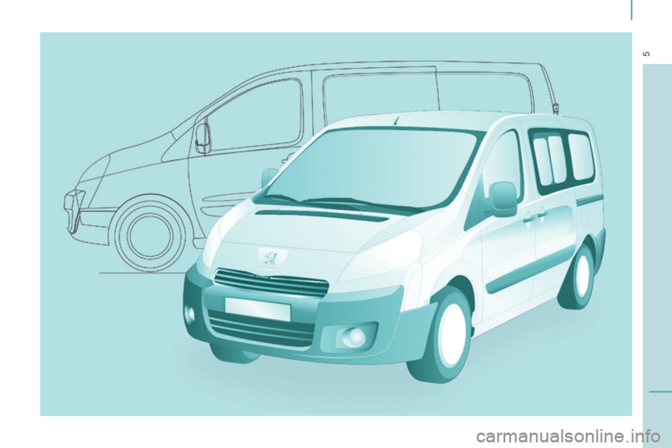 Peugeot Expert Tepee 2014 Manual del propietario (in Spanish) 5 Peugeot Expert Tepee 2014 Manual del propietario (in Spanish) 5