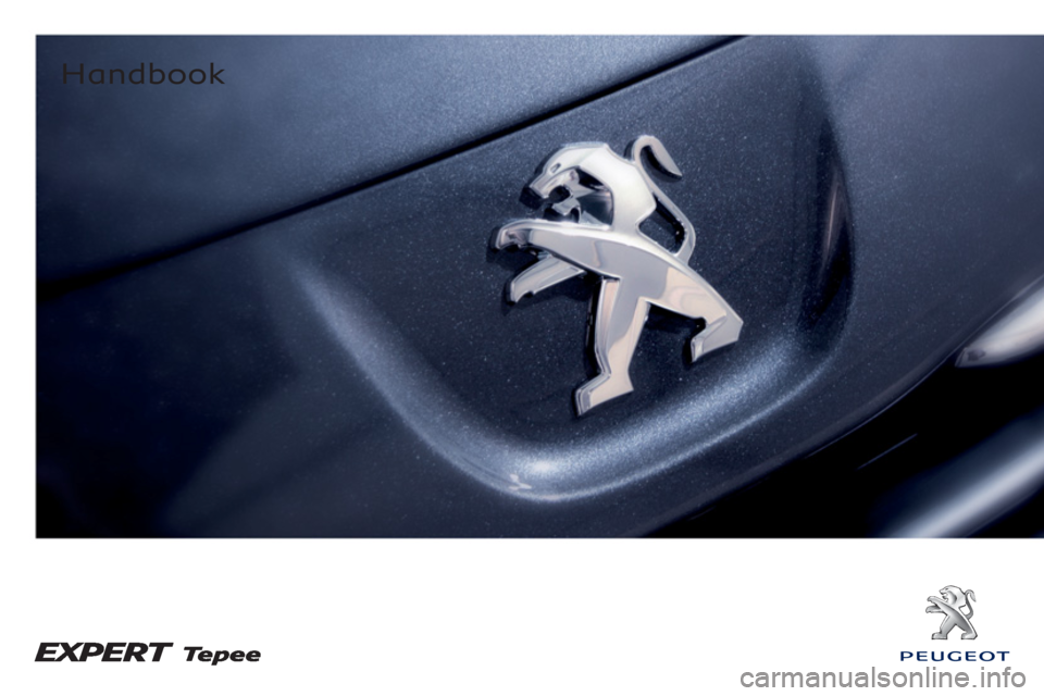 Peugeot Expert Tepee 2012  Owners Manual    
 
Handbook  
  
