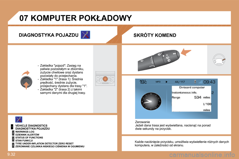 Peugeot Expert Tepee 2010  Instrukcja Obsługi (in Polish) 9.32 
�0�7
1
2
2
2
126 3
9
� �K�aG�d�e� �n�a�c�i;�n�i�c�i�e� �p�r�z�y�c�i�s�k�u�,� �u�m�oG�l�i�w�i�a� �w�y;�w�i�e�t�l�e�n�i �e� �r�óG�n�y�c�h� �d�a�n�y�c�h� �k�o�m�p�u�t�e�r�a�,� �w� �z�a�l�e