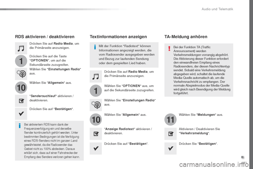Peugeot Expert VU 2016 Betriebsanleitung (in German) 451
1
110
1011
Expert_de_Chap10c_RCC-1_ed01-2016
Drücken Sie auf Radio Media, um
die Primärseite anzuzeigen.
Drücken Sie auf Radio Media, um
die Primärseite anzuzeigen.
Drücken Sie auf die
t
a Peugeot Expert VU 2016 Betriebsanleitung (in German) 451
1
110
1011
Expert_de_Chap10c_RCC-1_ed01-2016
Drücken Sie auf Radio Media, um
die Primärseite anzuzeigen.
Drücken Sie auf Radio Media, um
die Primärseite anzuzeigen.
Drücken Sie auf die
t
a