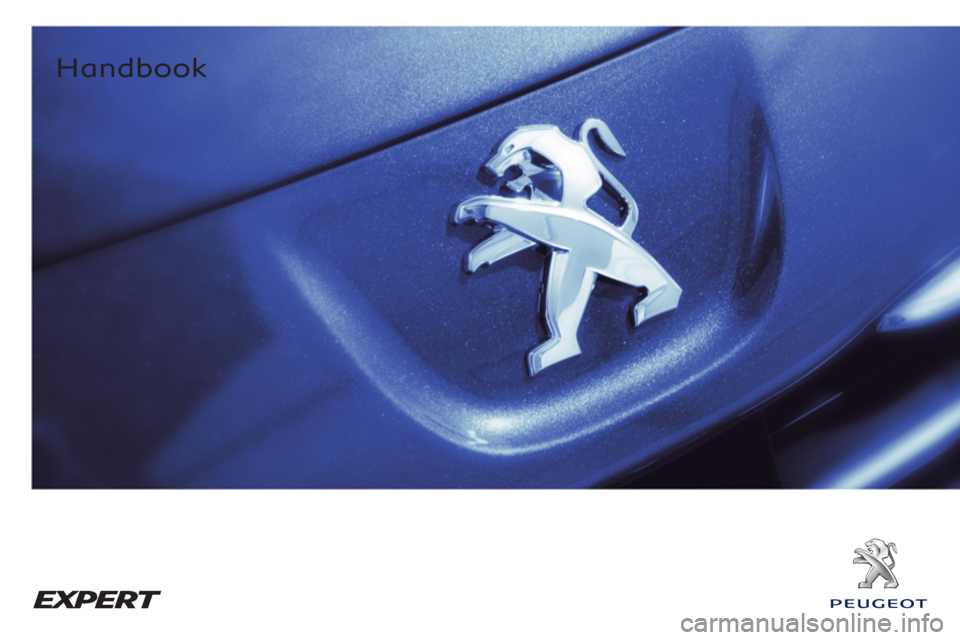 Peugeot Expert VU 2012  Owners Manual    
 
Handbook  
  