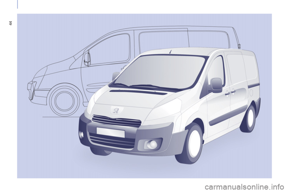 Peugeot Expert VU 2012 Brukerhåndbok (in Norwegian) 44 Peugeot Expert VU 2012 Brukerhåndbok (in Norwegian) 44