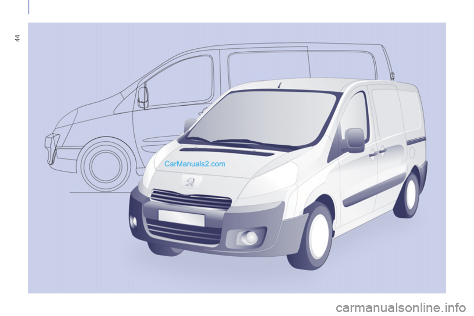 Peugeot Expert VU 2012 Instrukcja Obsługi (in Polish) 44 Peugeot Expert VU 2012 Instrukcja Obsługi (in Polish) 44