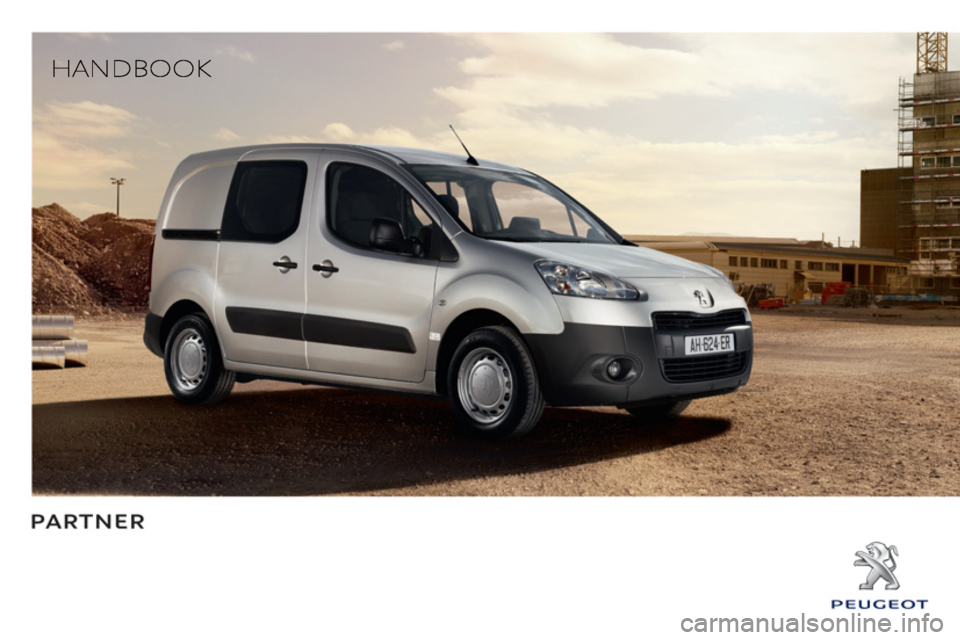 Peugeot Partner 2013  Owners Manual - RHD (UK, Australia) 