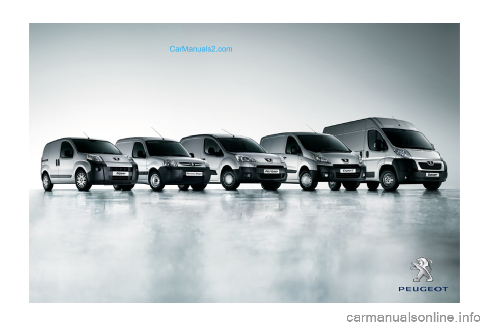 Peugeot Partner 2011 Owners Manual - RHD (UK, Australia) Peugeot Partner 2011 Owners Manual - RHD (UK, Australia)