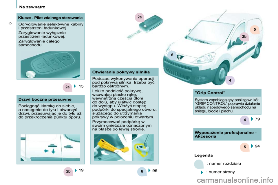 Peugeot Partner 2010  Instrukcja Obsługi (in Polish) 