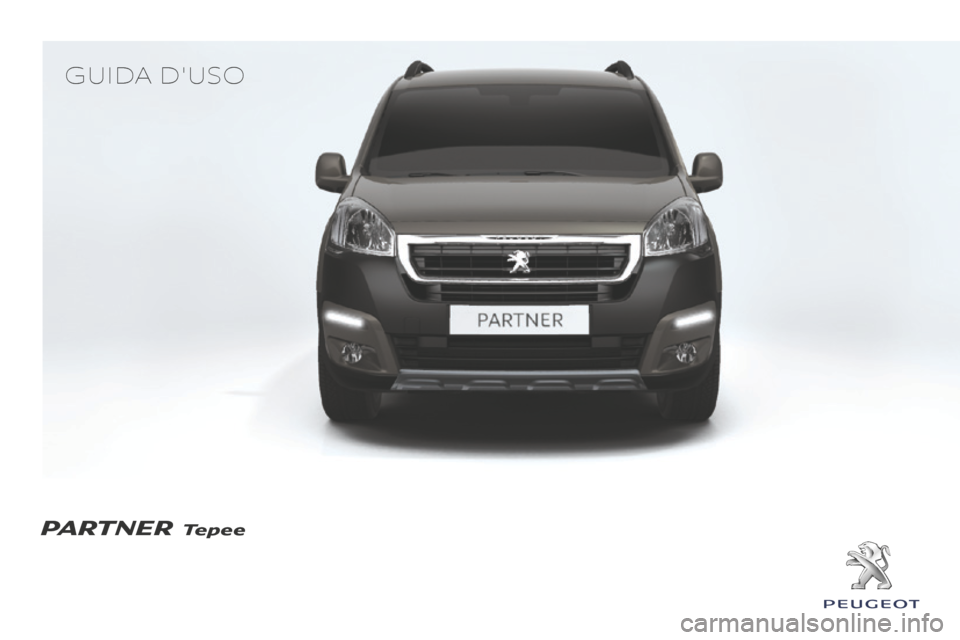 Peugeot Partner Tepee 2016  Manuale del proprietario (in Italian) 