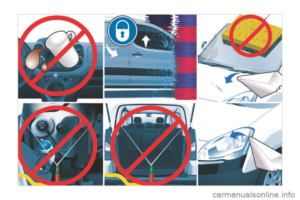 Peugeot Partner Tepee 2014  Owners Manual - RHD (UK, Australia) 