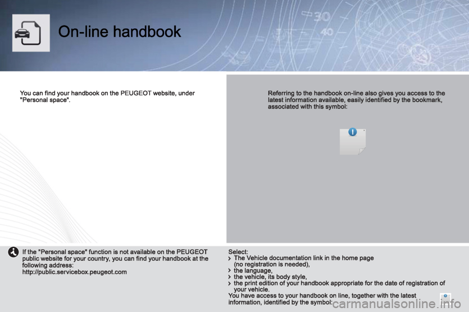 Peugeot Partner Tepee 2013  Owners Manual 