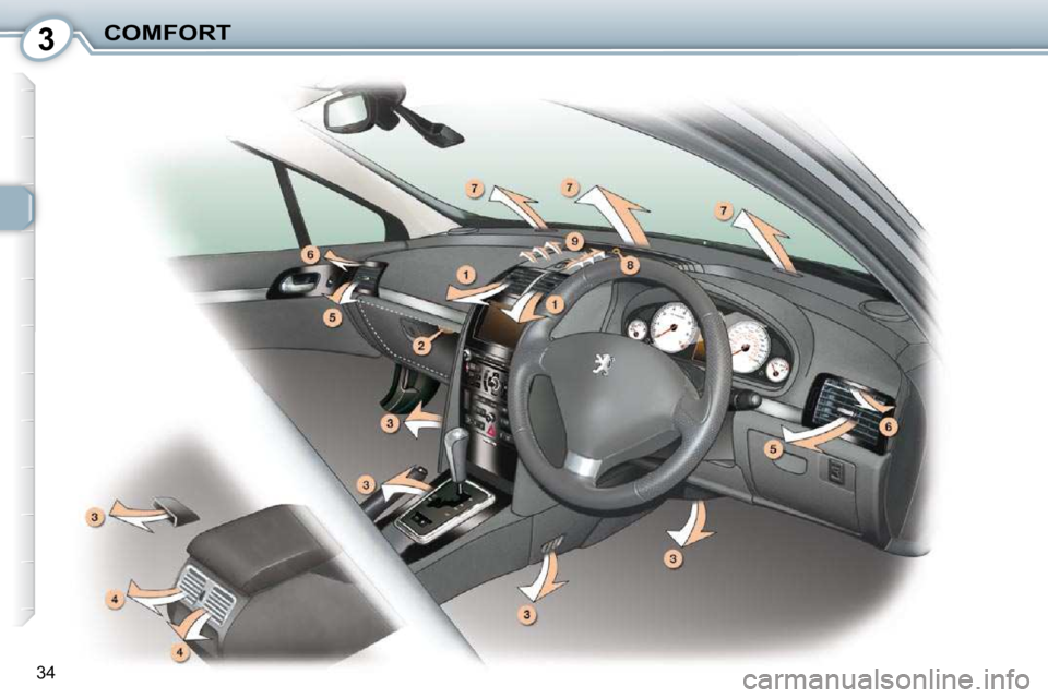 Peugeot 407 2010 Owners Guide 3COMFORT
34      