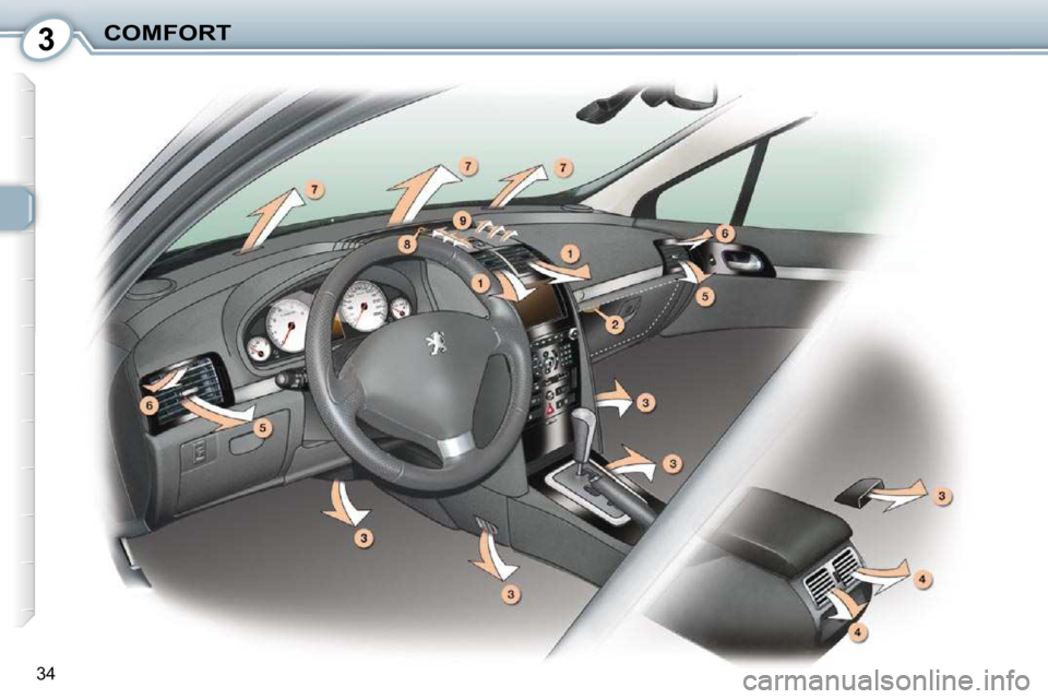Peugeot 407 2010  Handleiding (in Dutch) 3COMFORT
34      