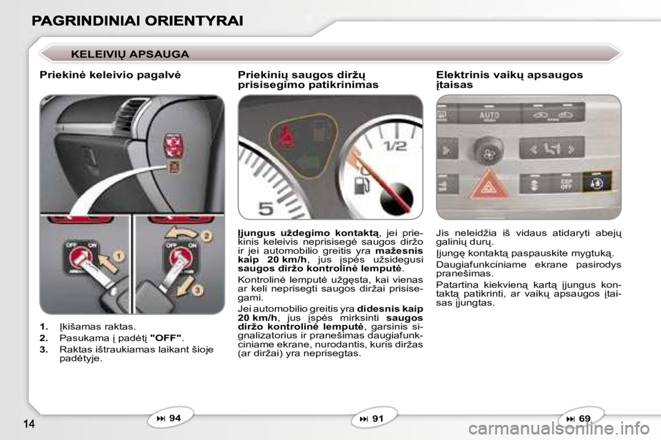 Peugeot 407 2007  Savininko vadovas (in Lithuanian) �K�E�L�E�I�V�I