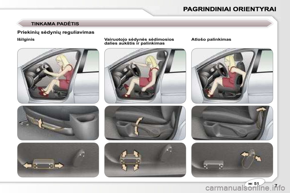 Peugeot 407 2007  Savininko vadovas (in Lithuanian) �T�I�N�K�A�M�A� �P�A�D