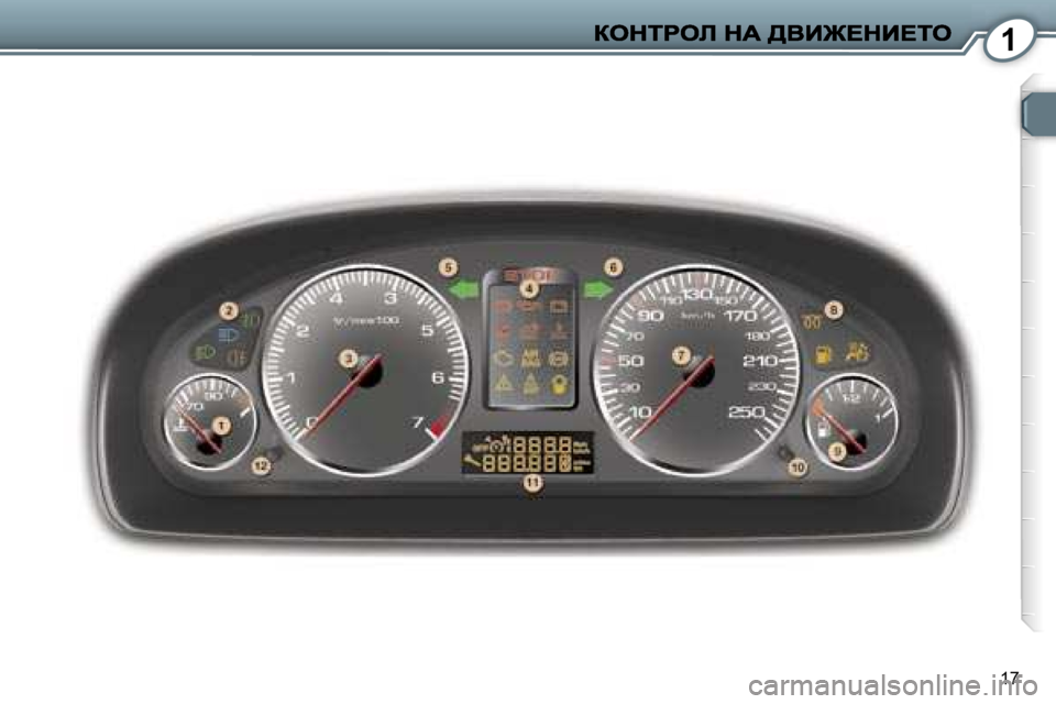 Peugeot 407 2007  Ръководство за експлоатация (in Bulgarian) �1
�1�7     