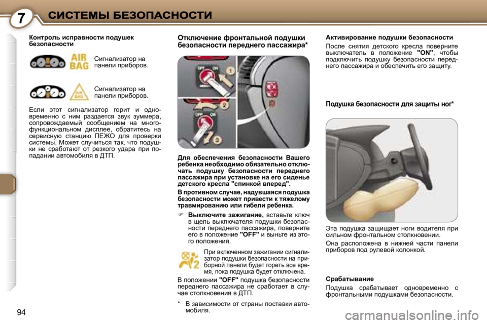 Peugeot 407 2007  Инструкция по эксплуатации (in Russian) �7
�9�4
eldexq_Öb_� nàhÖlwevÖhc� ih^mrdb� x_ahiwkÖhklb� i_à_^Ö_]h� iwkkw`bàw�*WdlbybàhywÖb_� ih^mrdb� x_ahi