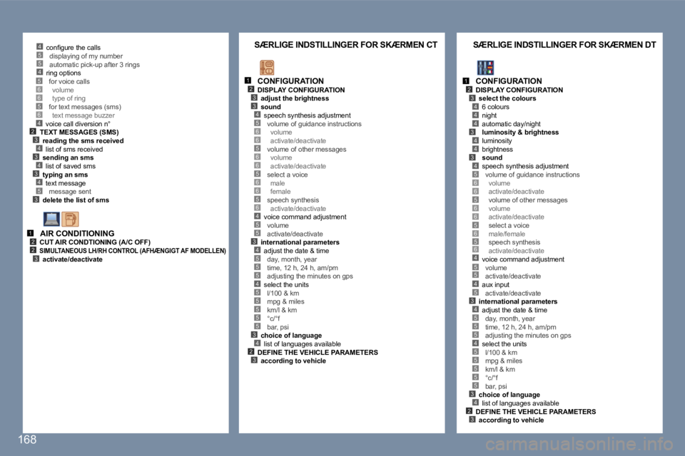 Peugeot 407 2006  Instruktionsbog (in Danish) �4�5�5�4
�5�3
�2�3�4�3�4�3�4
�4
�5�6�6�5�6
�1�2�2
�1�2�3
�4�3
�5�6�6�5�6�6�5�6�6�5�6�4�5�5�3�4�5�5�5�4�5�5�5�5�5�3�4�2�3
�1�2�3
�4�4
�4�3
�4�4
�3�4�5�6�6�5�6�6�5�6�5�6�4�5�5
�3�4�5�5�5�4�5�5�5�5�5�3�4