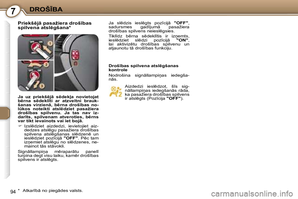 Peugeot 407 2006  Īpašnieka rokasgrāmata (in Latvian) �7�D�R�O�Š