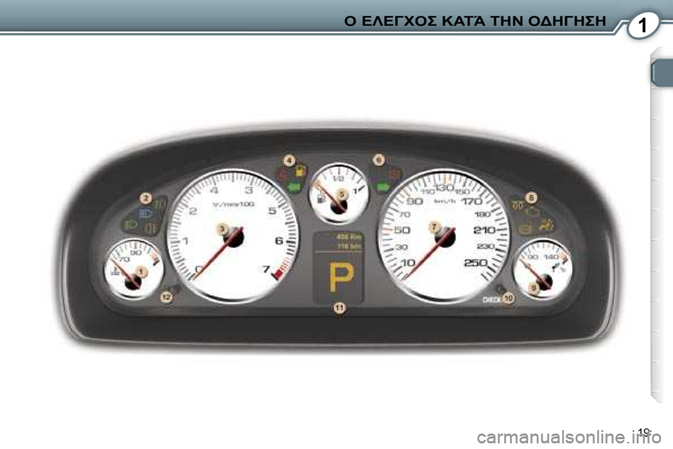 Peugeot 407 2006  Εγχειρίδιο χρήσης (in Greek) �1"� 